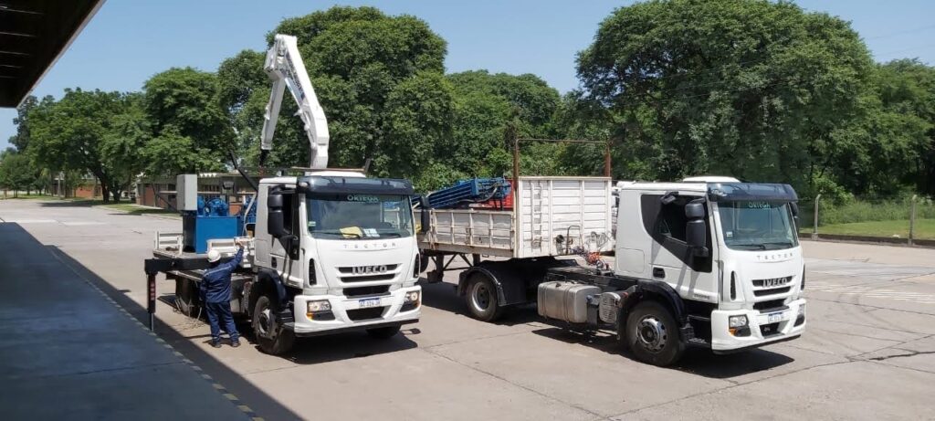 Imagen de grúa trabajando